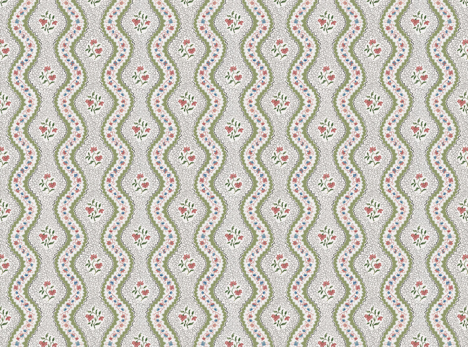 CW: Apple green blue and soft putty pink | BASE: Luxury Linen