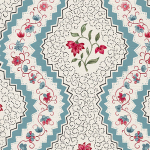 Blue red and green matching wallpaper