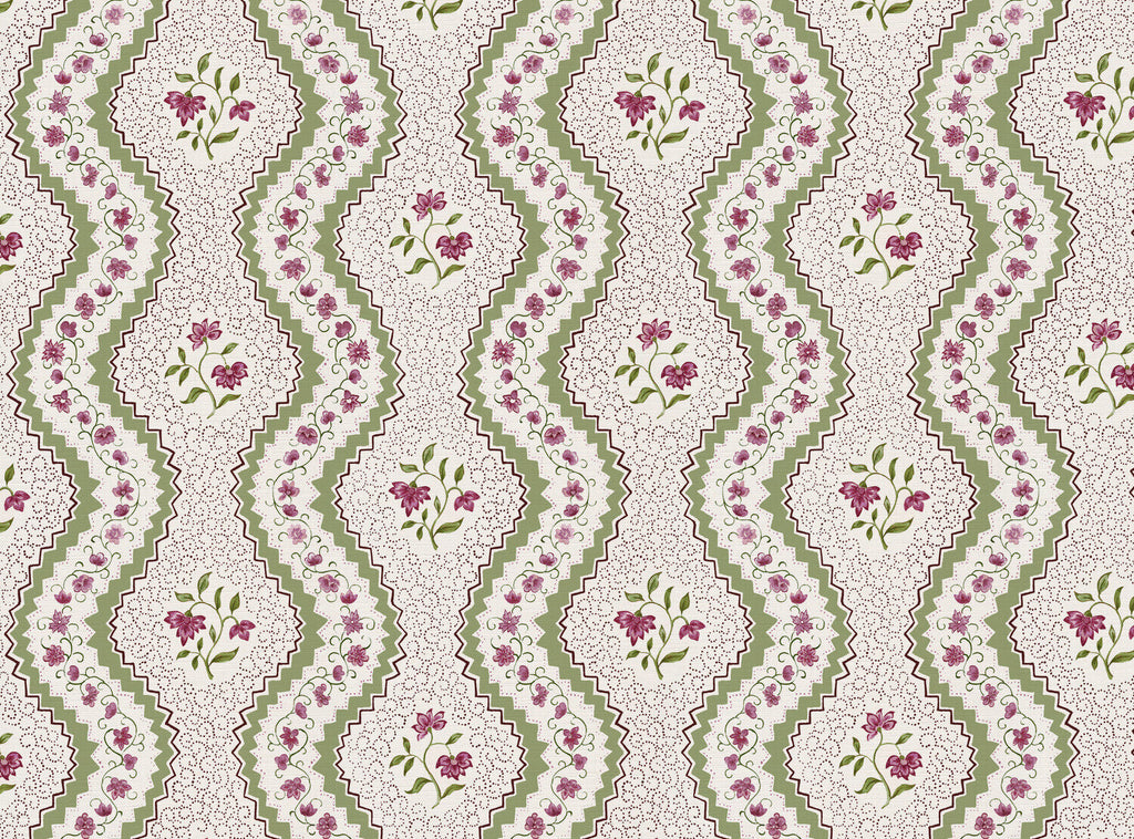 CW: Dusky rose and green | BASE: Luxury Linen