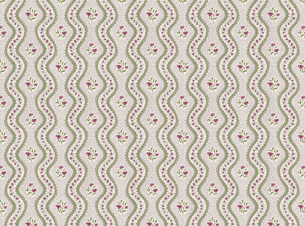 CW: Dusky rose and green | BASE: Luxury Linen