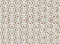 Dusky rose and green