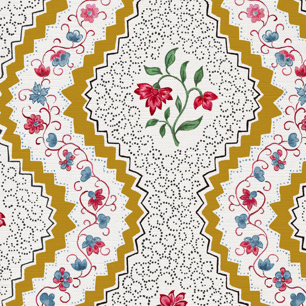 CW: Gold red and blue | BASE: Luxury Linen | HERO