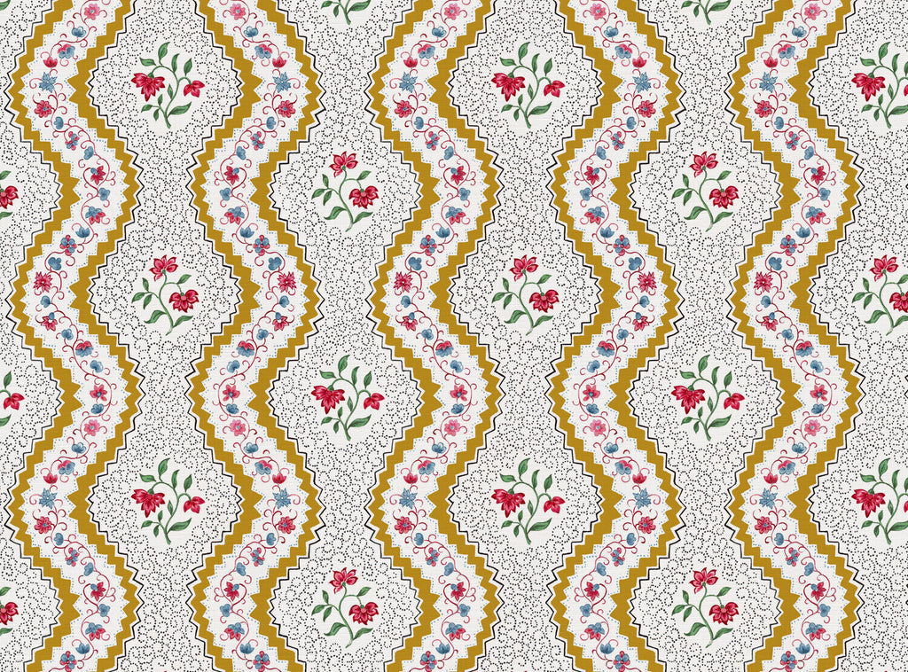 CW: Gold red and blue | BASE: Luxury Linen