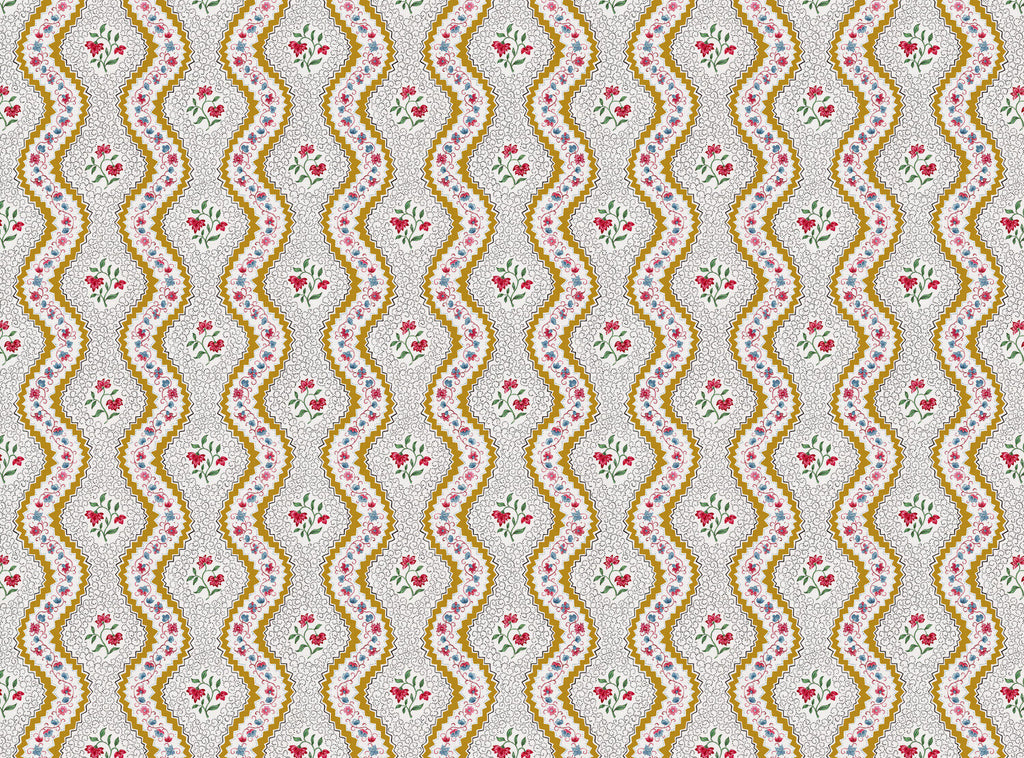 CW: Gold red and blue | BASE: Luxury Linen