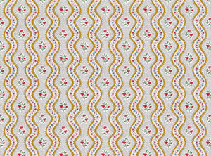 Gold red and blue
