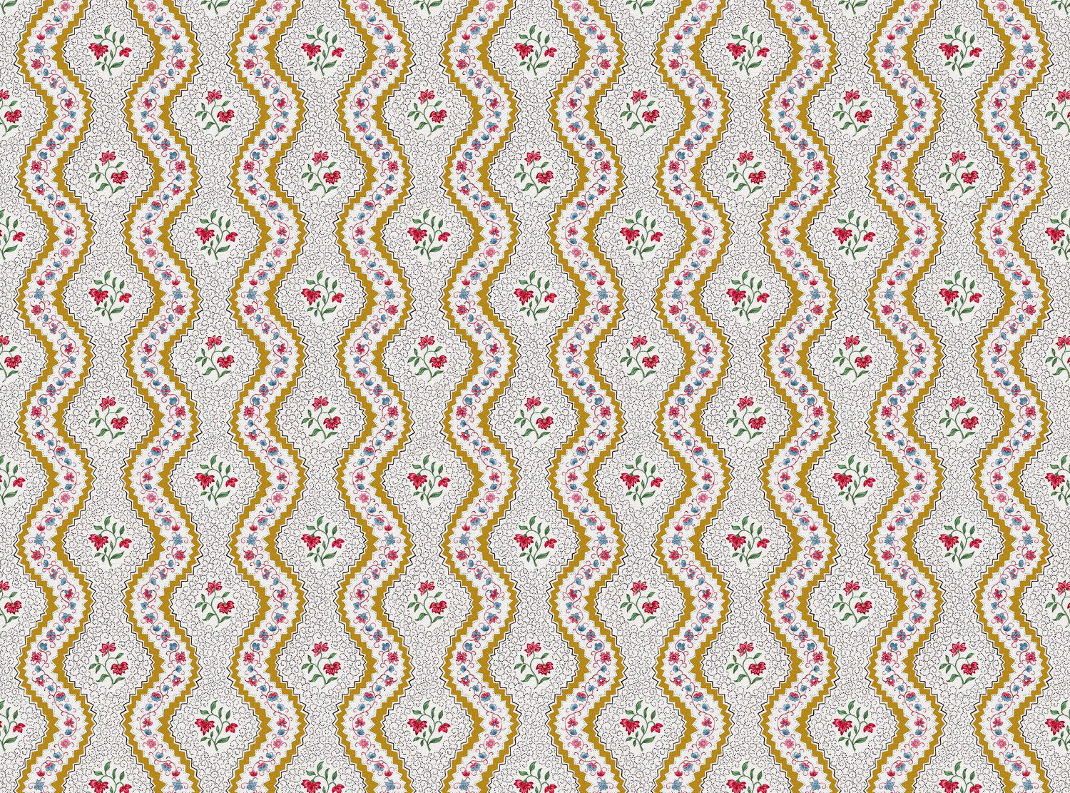 CW: Gold red and blue | BASE: Luxury Linen