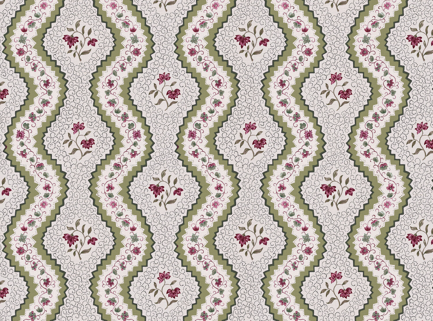 CW: Greens and plum | BASE: Luxury Linen