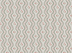 Grey green and soft putty pink