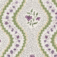 Lilac green and yellow
