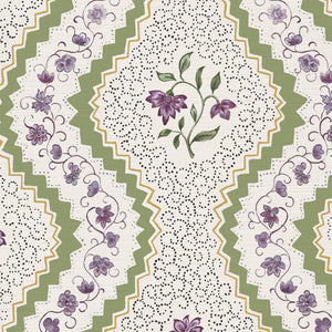 Lilac green and yellow