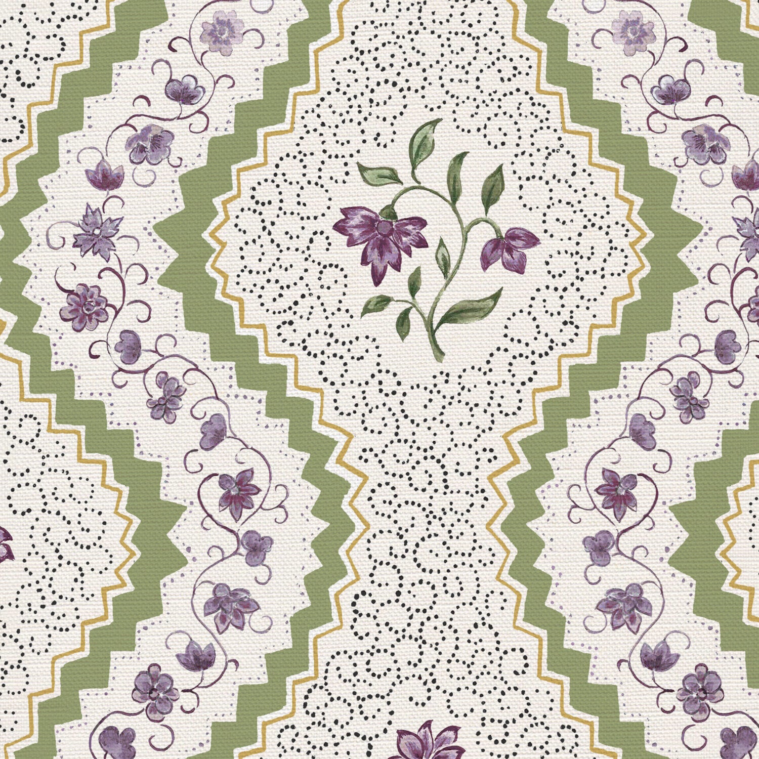 CW: Lilac green and yellow | BASE: Luxury Linen | HERO