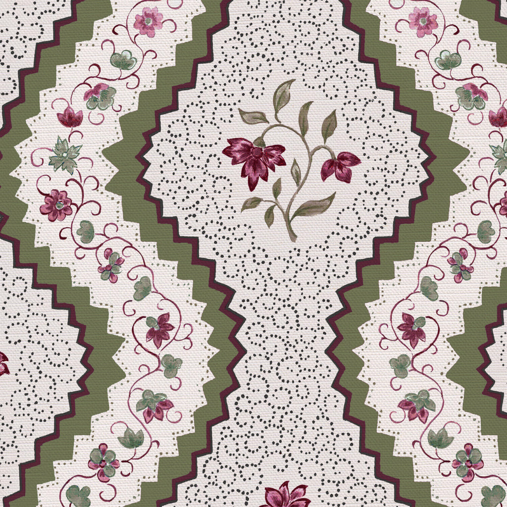 CW: Plum and green | BASE: Luxury Linen | HERO