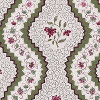 Plum and green