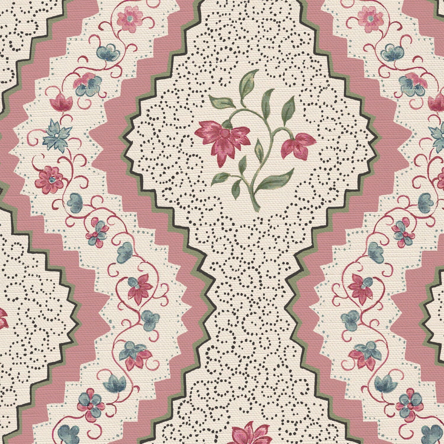 CW: Soft pink blue and green | BASE: Luxury Linen | HERO