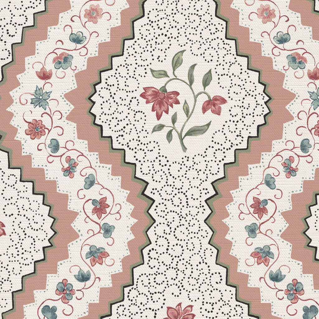 CW: Soft putty pink and grey green | BASE: Luxury Linen | HERO
