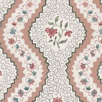 Soft putty pink and grey green