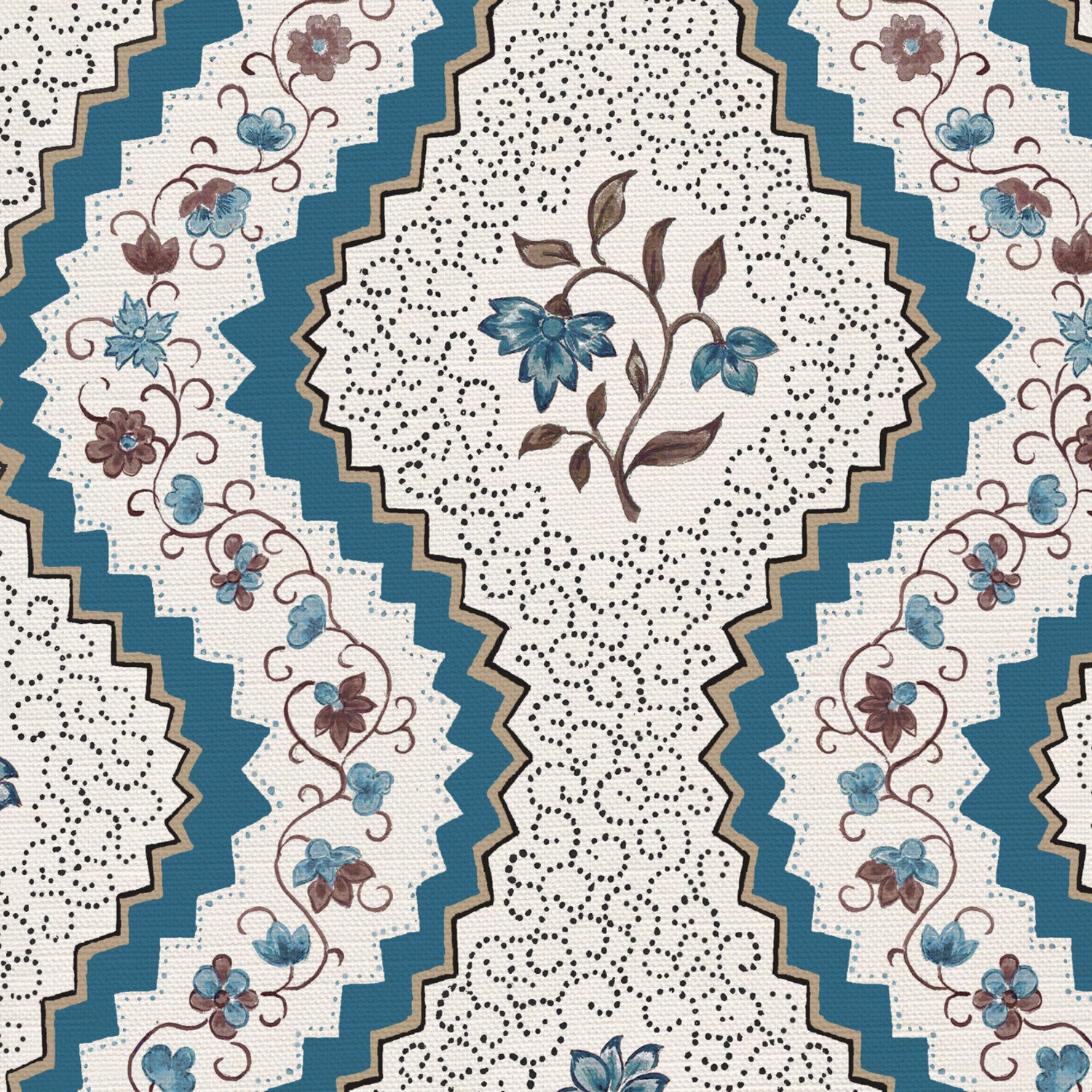 CW: Teal and chocolate | BASE: Luxury Linen | HERO
