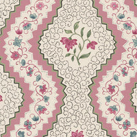 Wild orchid pink and green