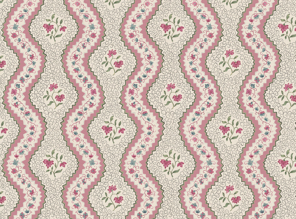 CW: Wild orchid pink and green | BASE: Luxury Linen