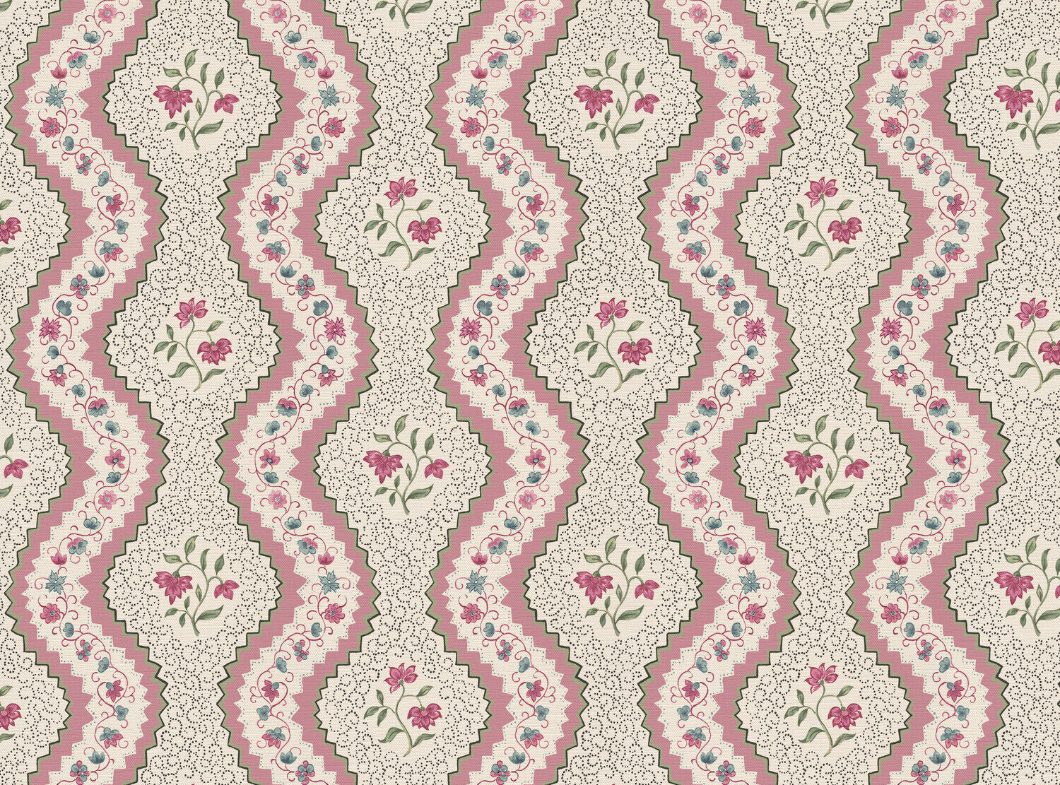 CW: Wild orchid pink and green | BASE: Luxury Linen