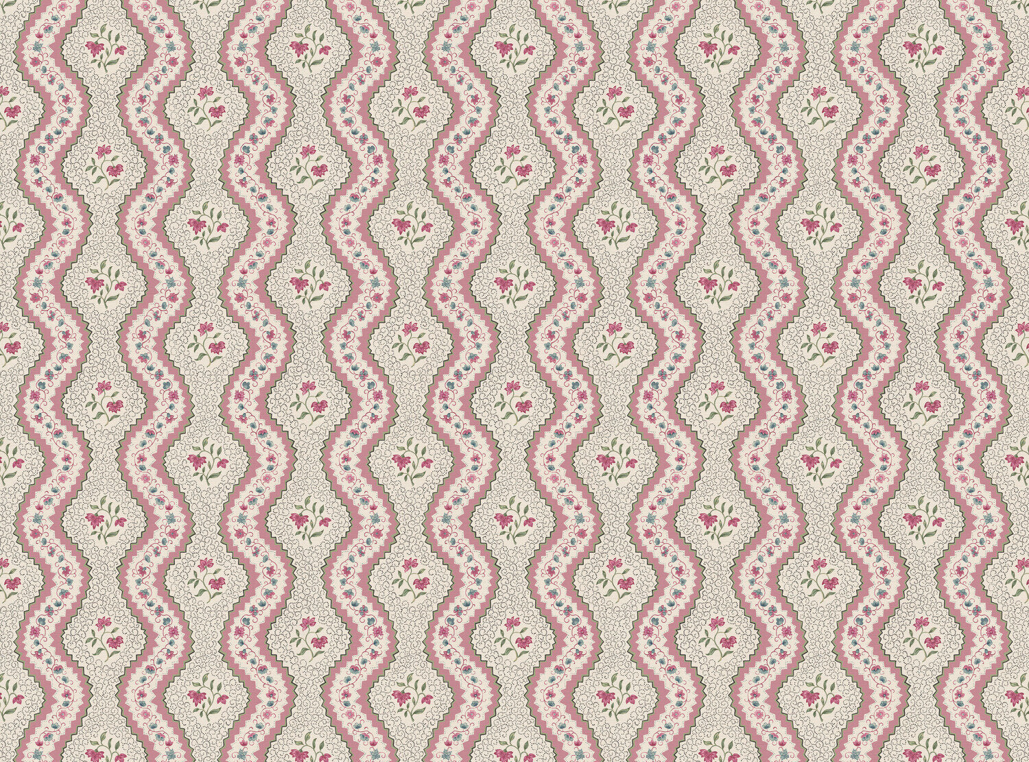 CW: Wild orchid pink and green | BASE: Luxury Linen