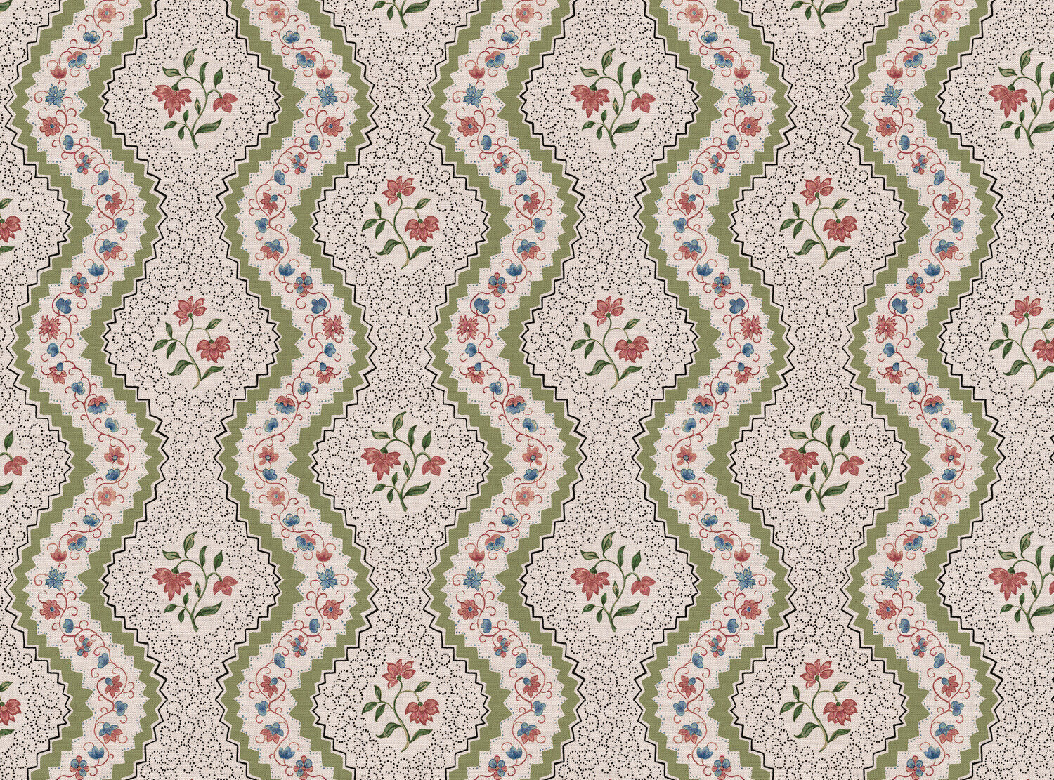 CW: Apple green blue and soft putty pink | BASE: Mercia Linen