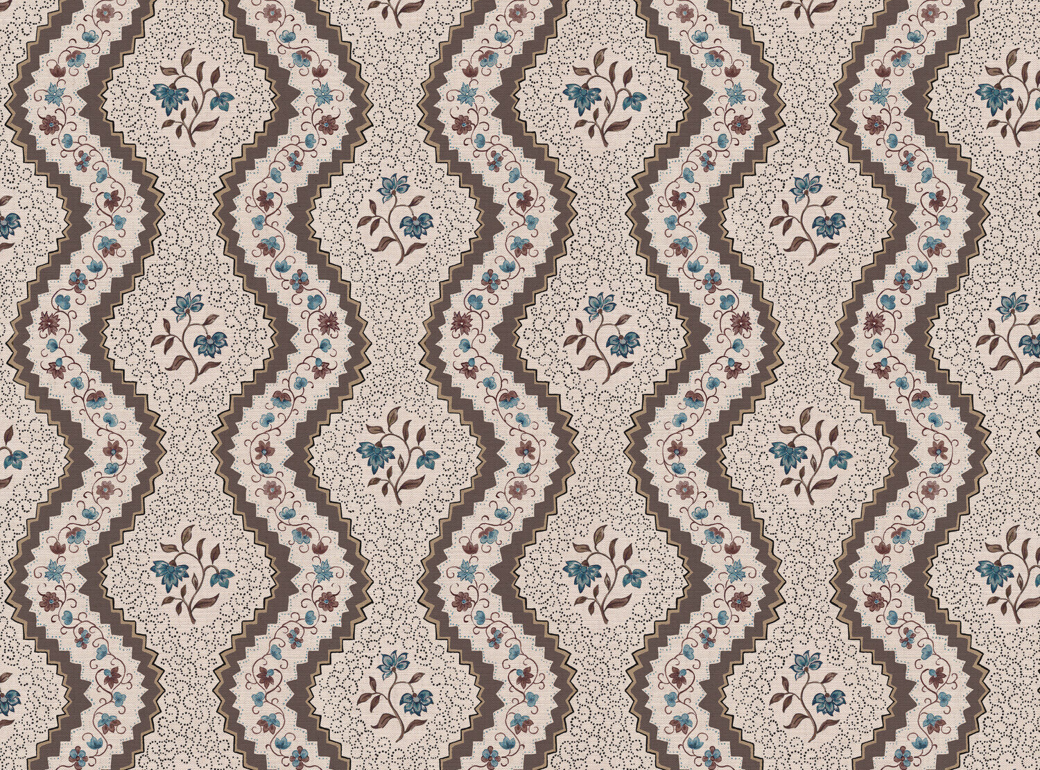 CW: Chocolate and teal | BASE: Mercia Linen