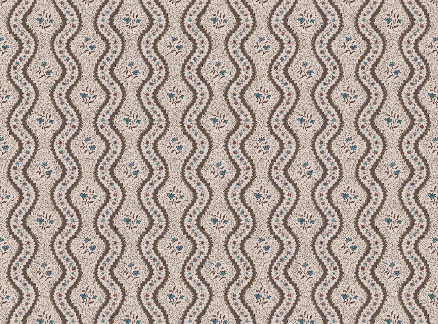 CW: Chocolate and teal | BASE: Mercia Linen