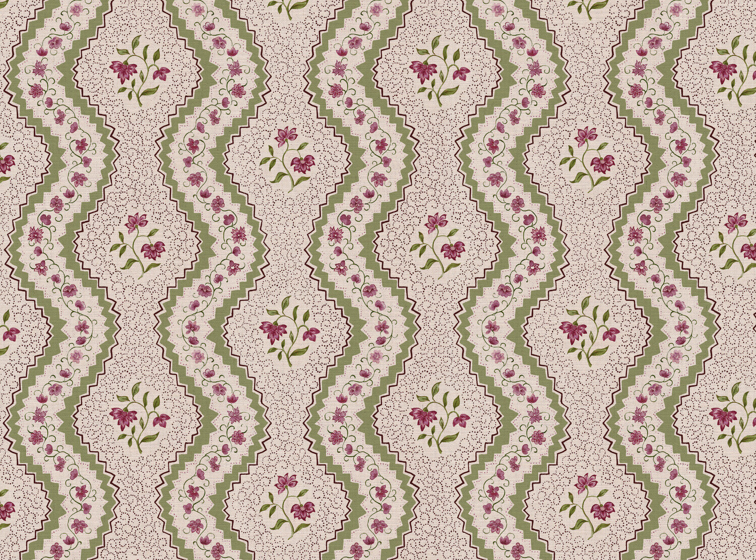 CW: Dusky rose and green | BASE: Mercia Linen