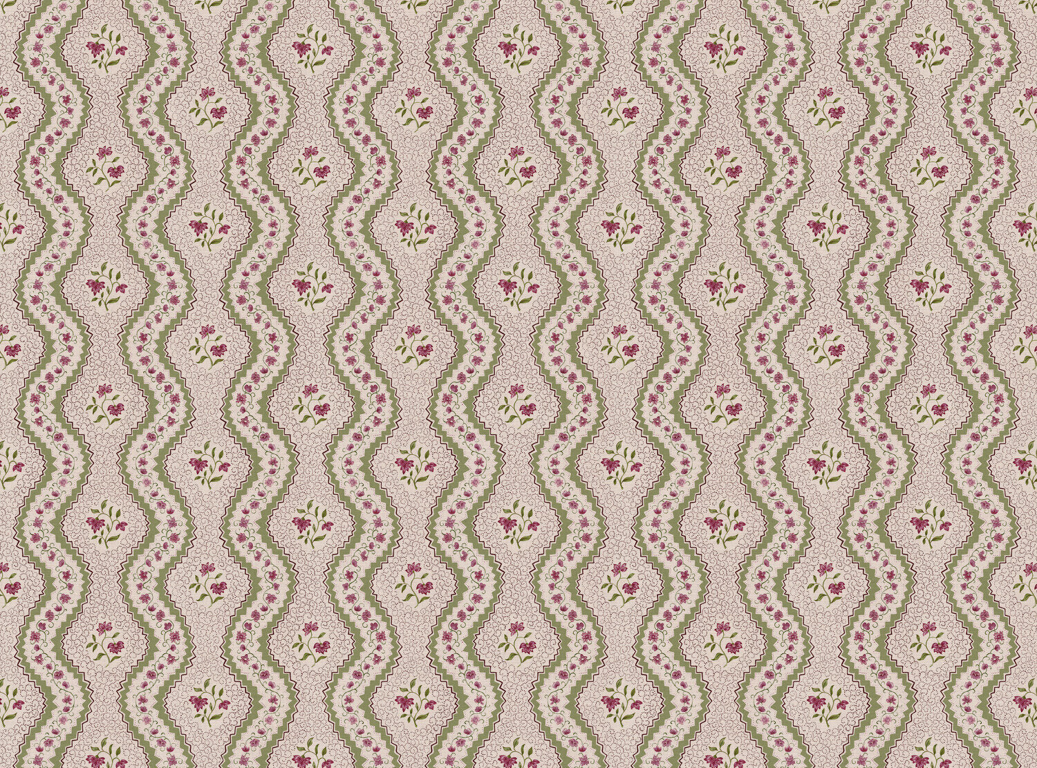 CW: Dusky rose and green | BASE: Mercia Linen