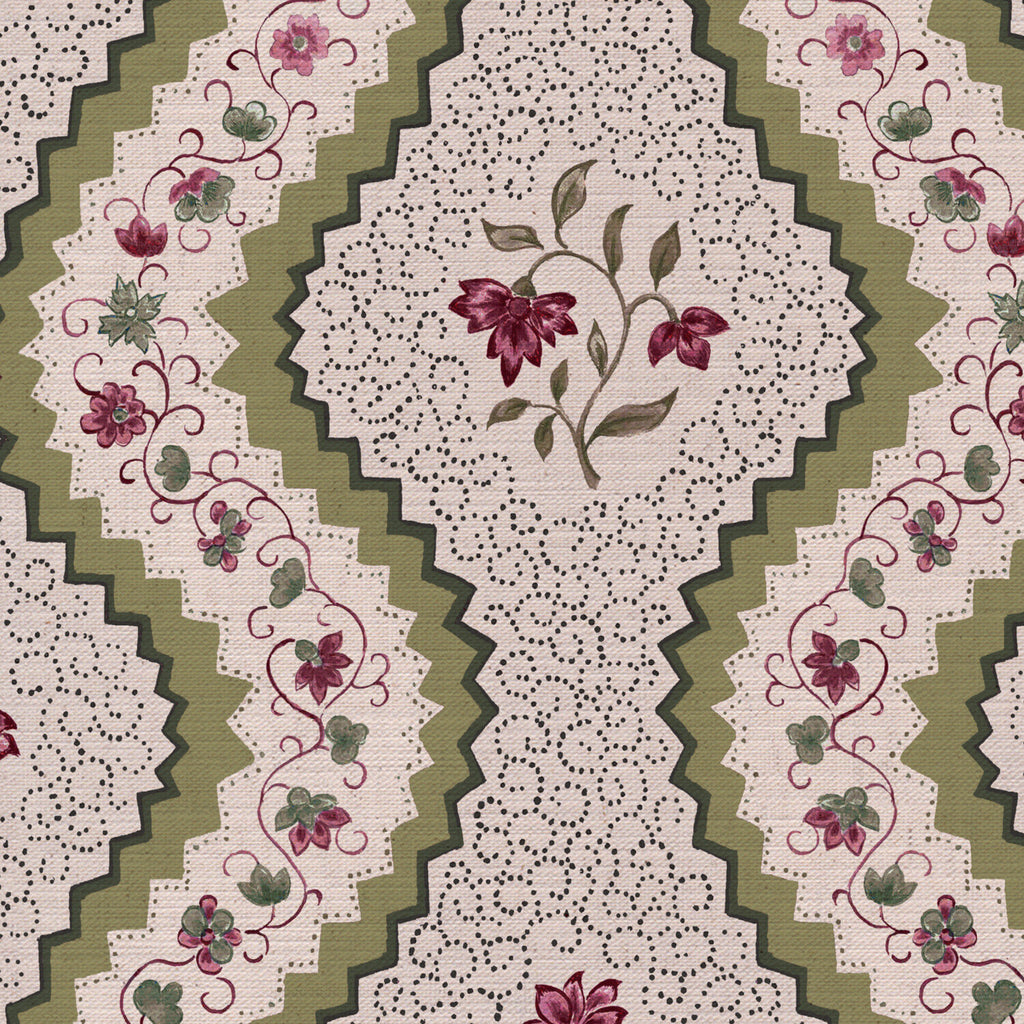 CW: Greens and plum | BASE: Mercia Linen | HERO