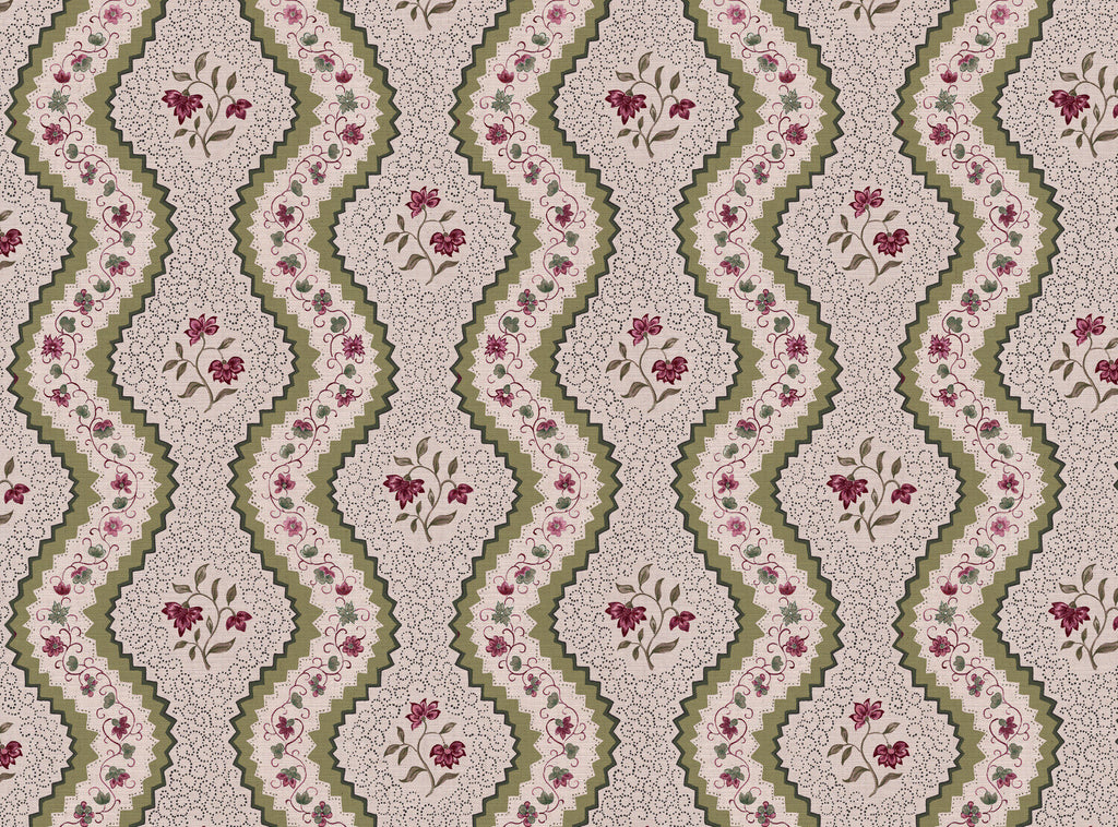 CW: Greens and plum | BASE: Mercia Linen