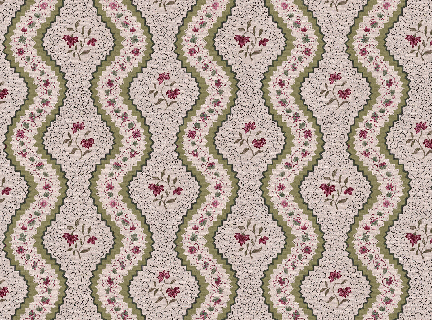 CW: Greens and plum | BASE: Mercia Linen