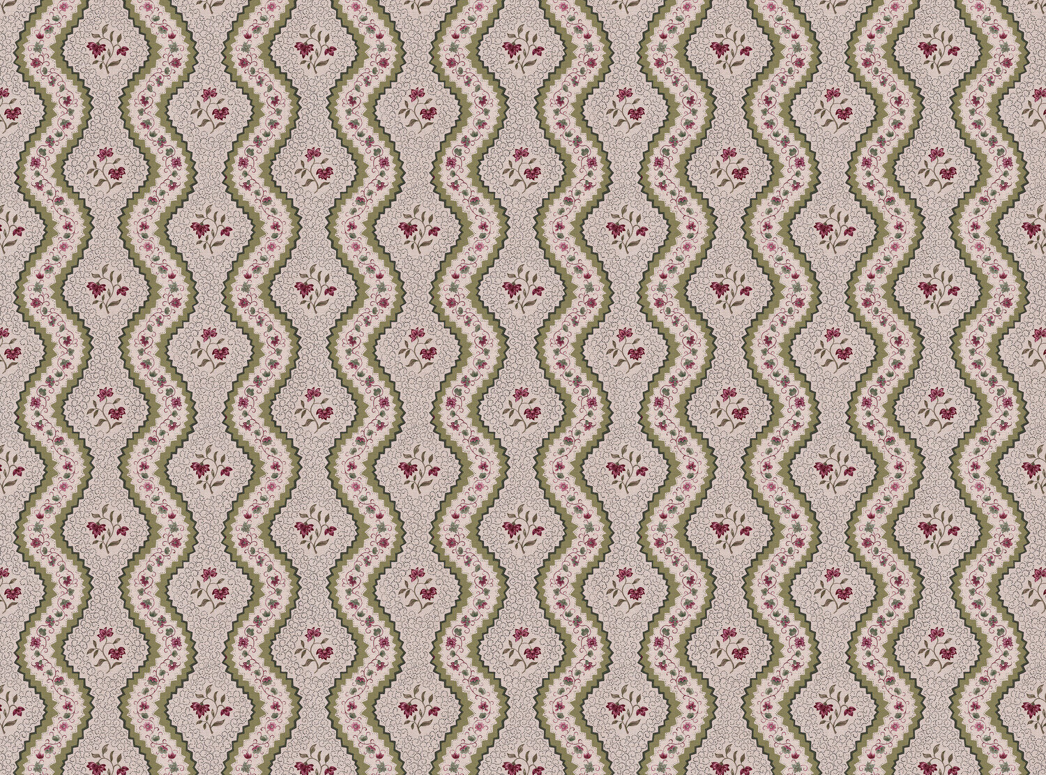 CW: Greens and plum | BASE: Mercia Linen
