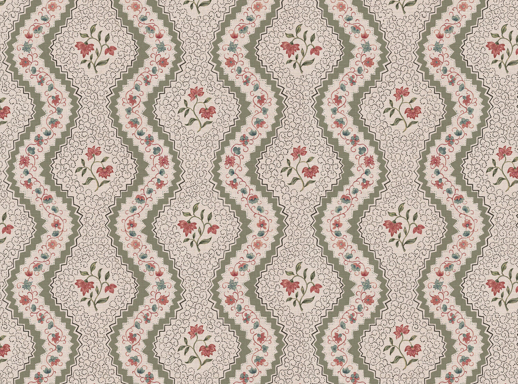 CW: Grey green and soft putty pink | BASE: Mercia Linen