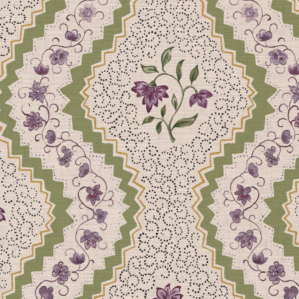 CW: Lilac green and yellow | BASE: Mercia Linen | HERO