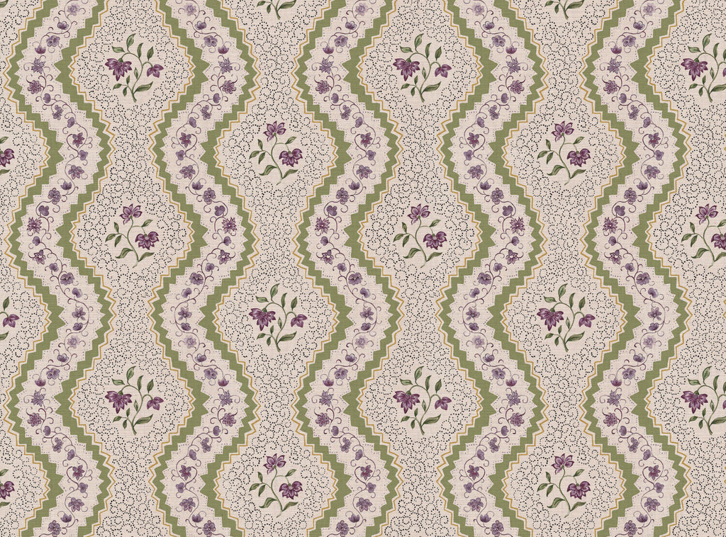 CW: Lilac green and yellow | BASE: Mercia Linen