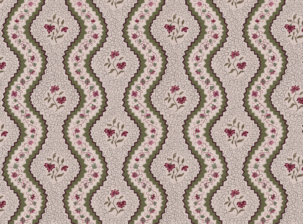CW: Plum and green | BASE: Mercia Linen