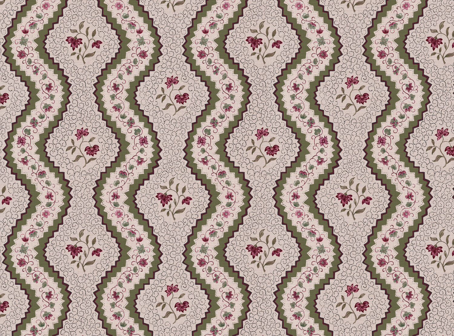 CW: Plum and green | BASE: Mercia Linen
