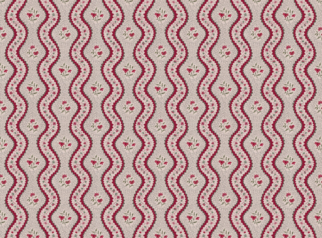 CW: Rich red and green | BASE: Mercia Linen