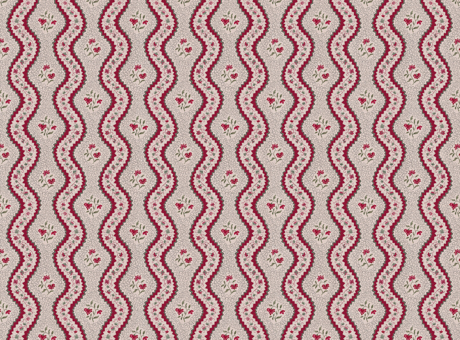 CW: Rich red and green | BASE: Mercia Linen