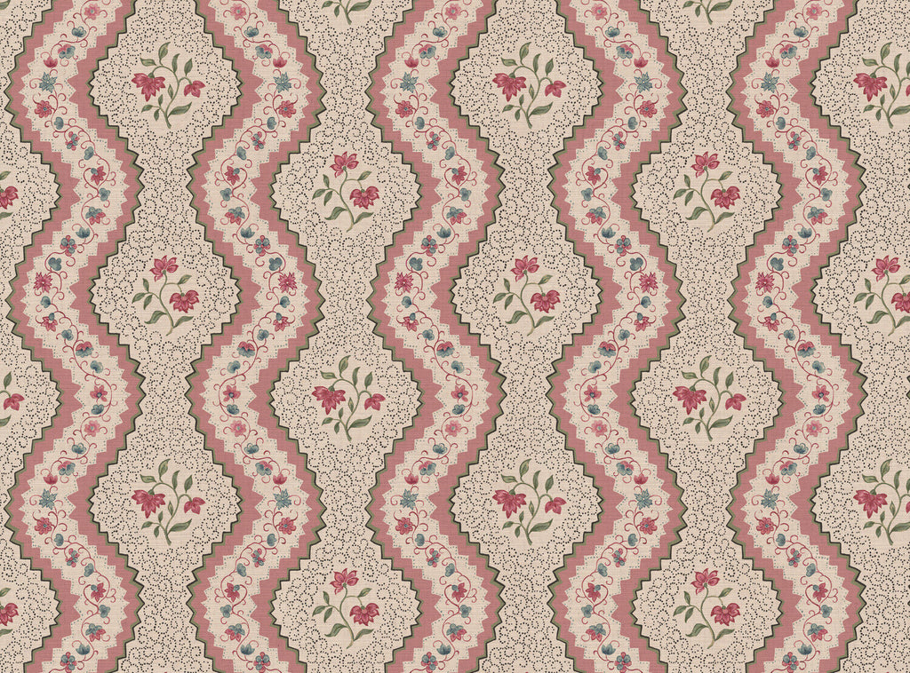 CW: Soft pink blue and green | BASE: Mercia Linen