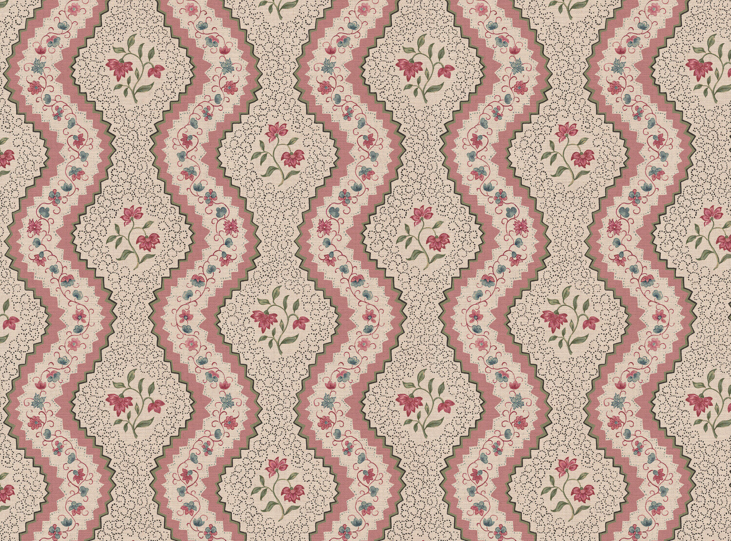 CW: Soft pink blue and green | BASE: Mercia Linen