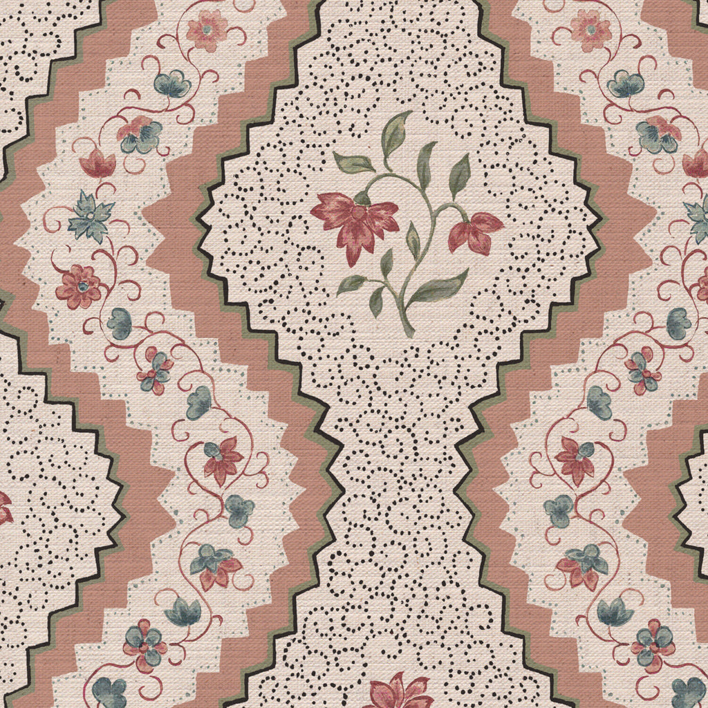 CW: Soft putty pink and grey green | BASE: Mercia Linen | HERO