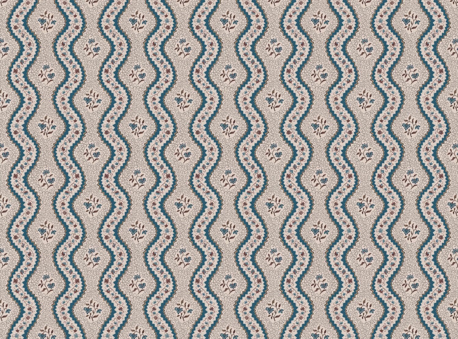 CW: Teal and chocolate | BASE: Mercia Linen