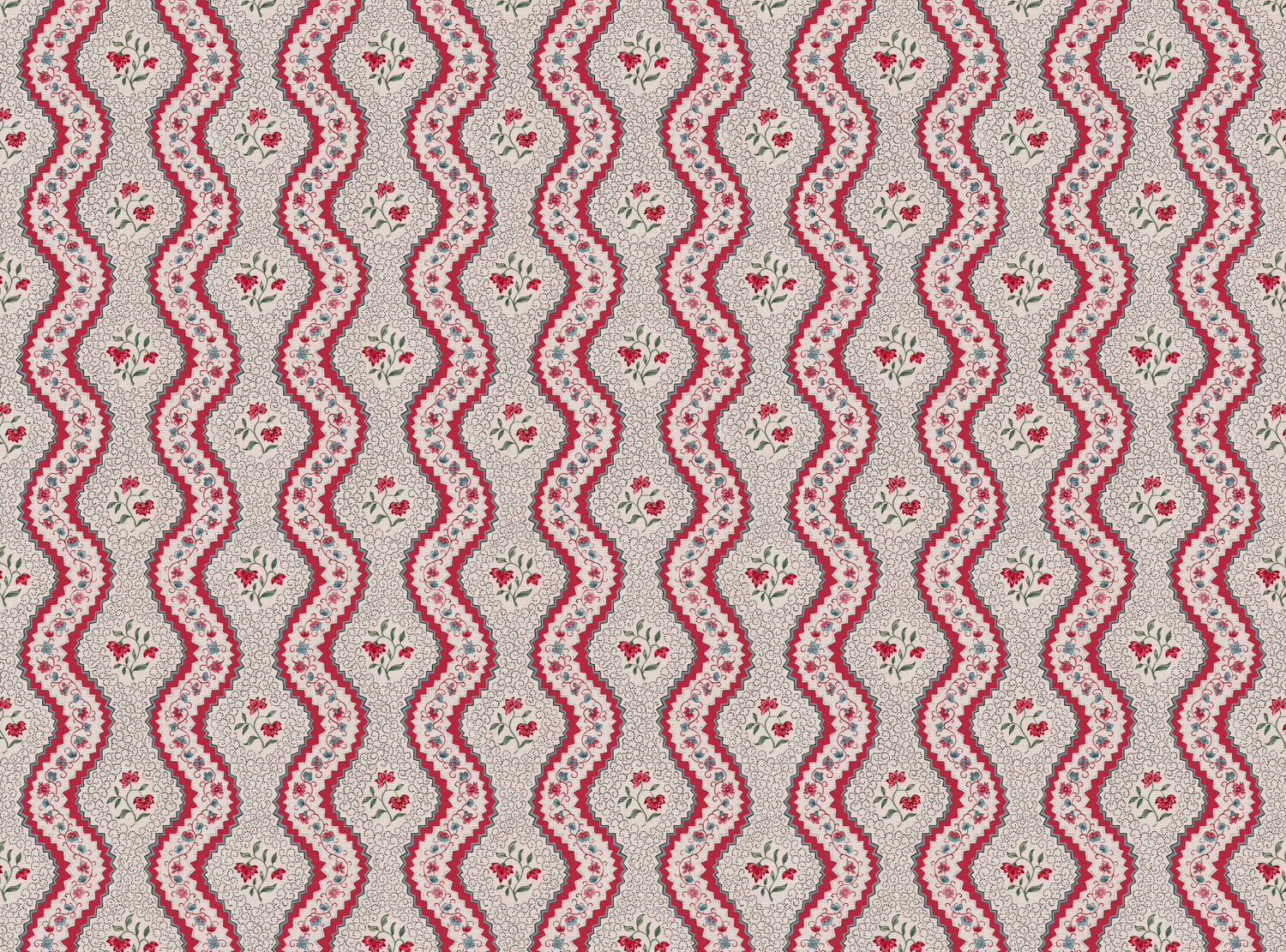 CW: Warm red and blue and green | BASE: Mercia Linen