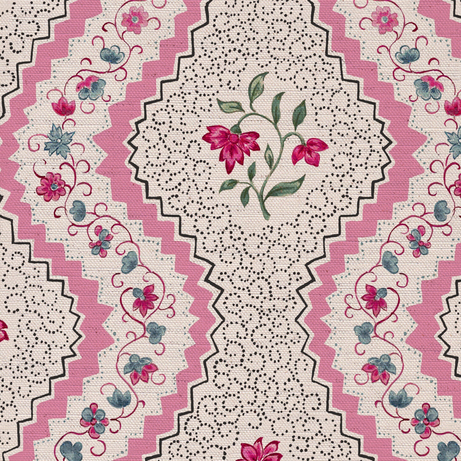 CW: Pink and blue | BASE: Natural Luxury Linen | HERO