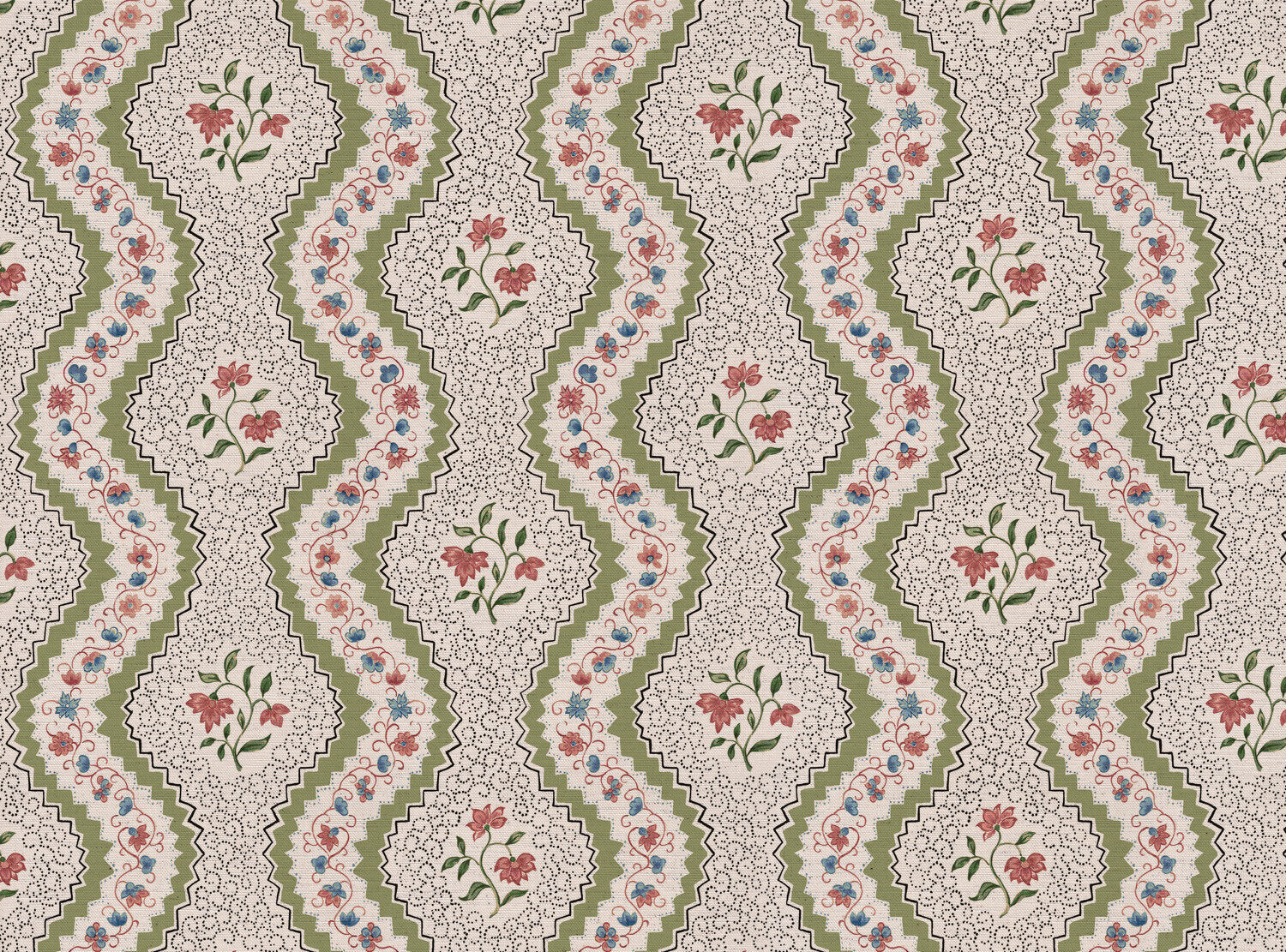 CW: Apple green blue and soft putty pink | BASE: Natural Luxury Linen
