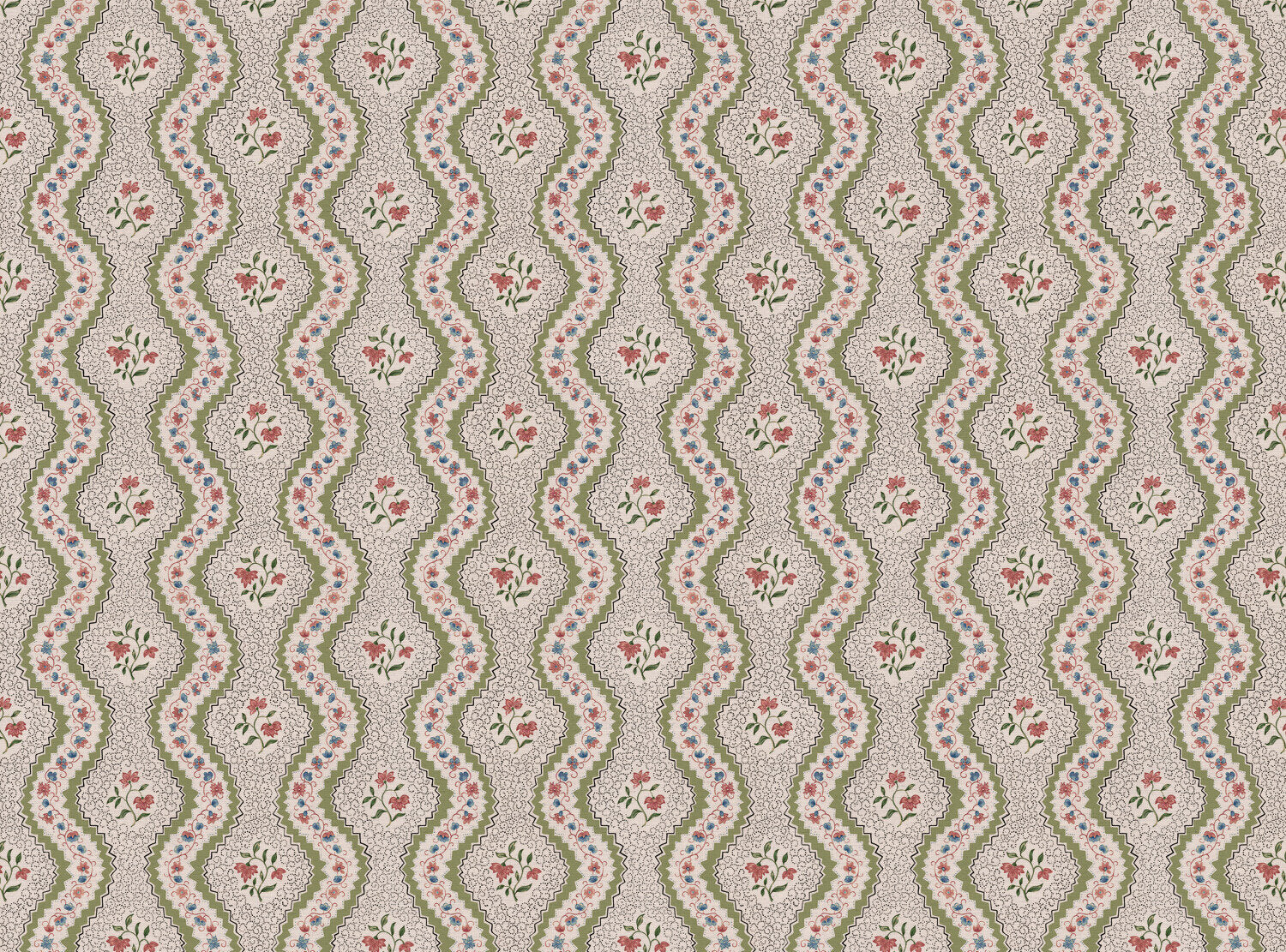 CW: Apple green blue and soft putty pink | BASE: Natural Luxury Linen