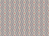 Bright blue pinky red and green